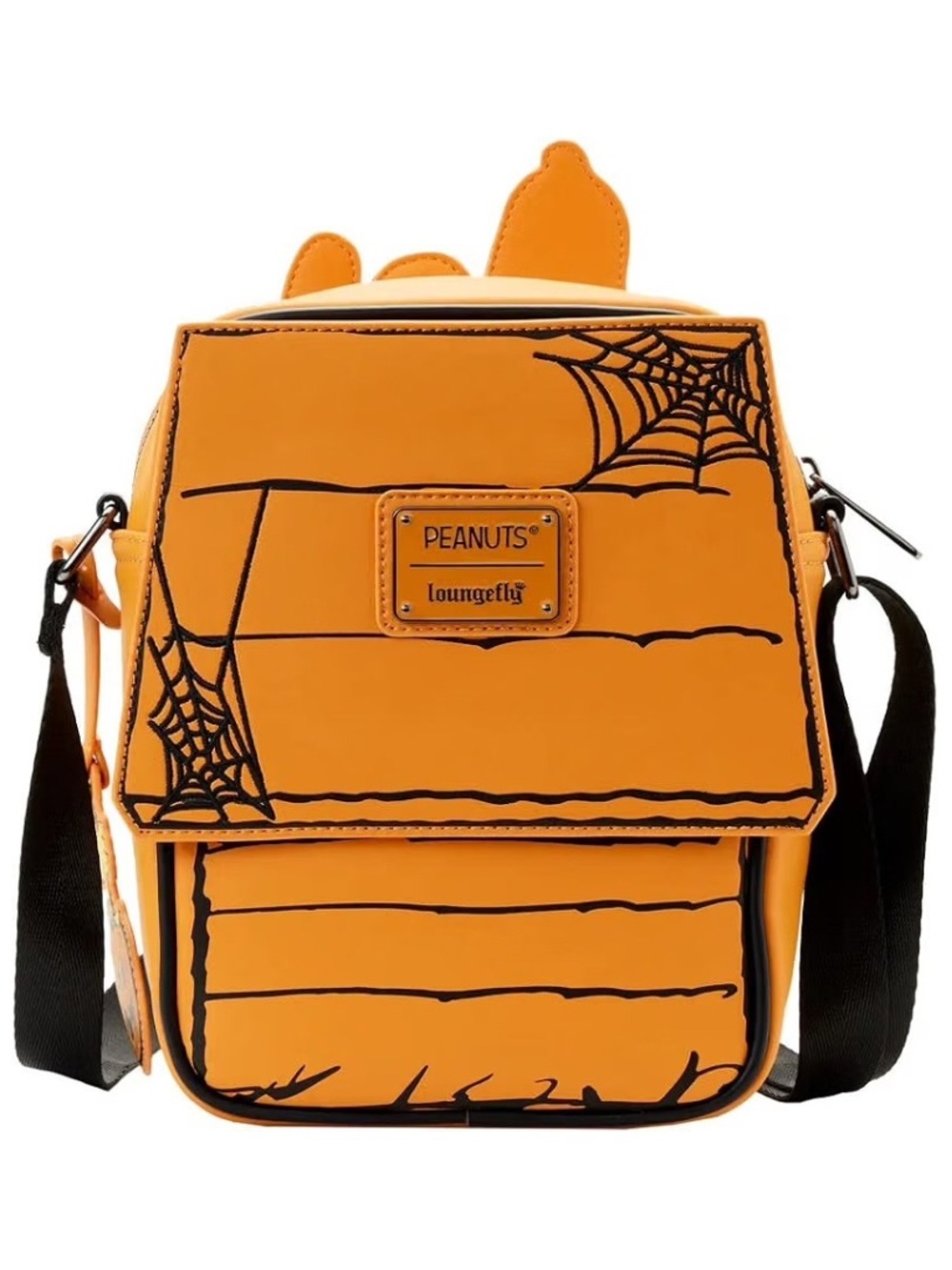 Loungefly Peanuts Great Pumpkin Snoopy Doghouse Crossbody Bag - Picture 2 of 7